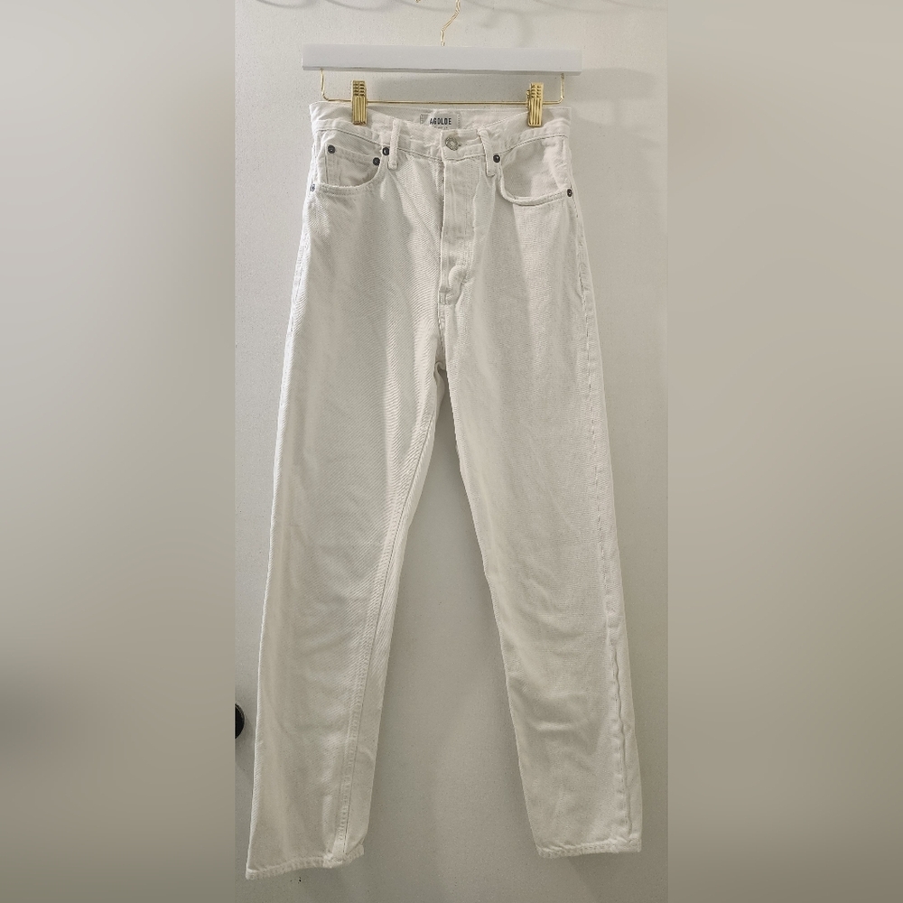 Agolde White Women's Jeans, Size 25.